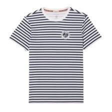 Lacoste Ultra-Dry Roland Garros Edition T-shirt White/Navy Blue