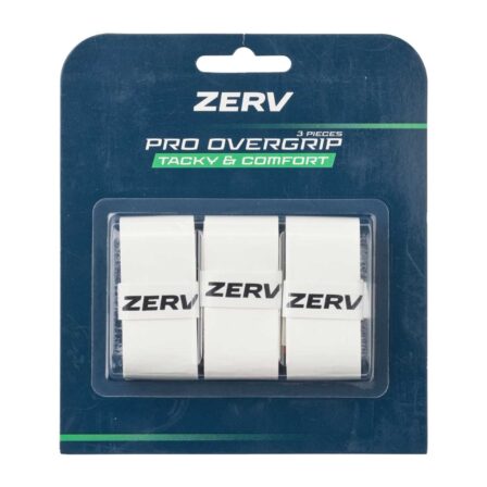 ZERV Pro Overgrip 3-Pack White